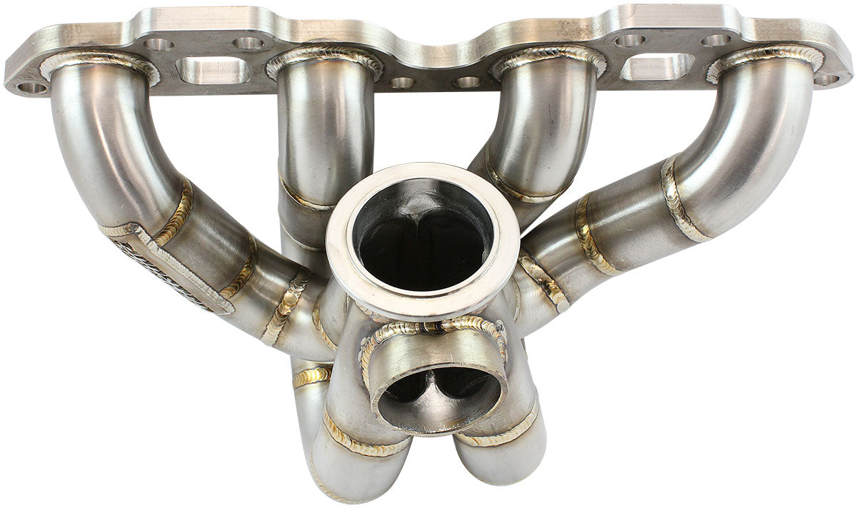 Nissan SR20 GT30 S/S V-Band Turbo Manifold High Mount 45mm AF8405-7000 - Aeroflow