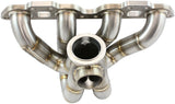 Nissan SR20 GT30 S/S V-Band Turbo Manifold High Mount 45mm AF8405-7000 - Aeroflow