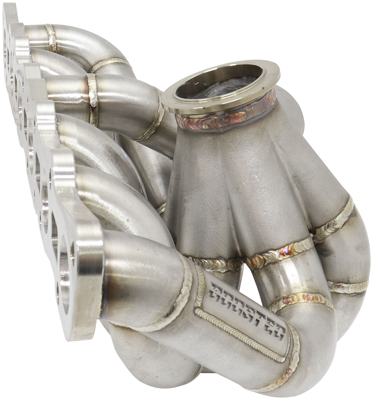 Nissan RB25 RB26 GT30 V-Band S/S Manifold Turbo High Mount 50mm AF8407-4000 - Aeroflow