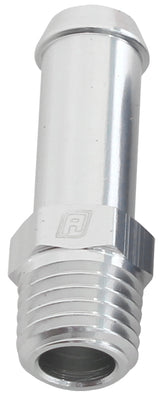 Male 1/16" NPT To 1/4" Barb Silver Straight Male To Male AF841-04-01S - Aeroflow