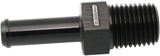 Male 1/4" NPT To 5/16" Barb Black Straight Male To Male AF841-04-05BLK - Aeroflow