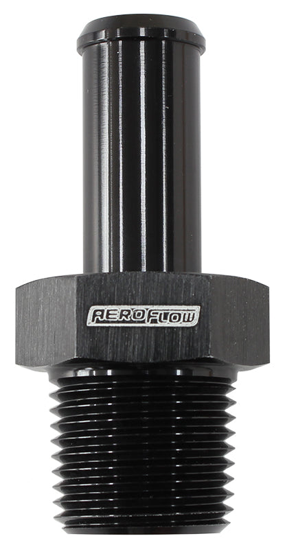 Male 1/8" NPT To -4 100 / 450 Series Hose Suit Braided AN AF841-04ANBLK - Aeroflow