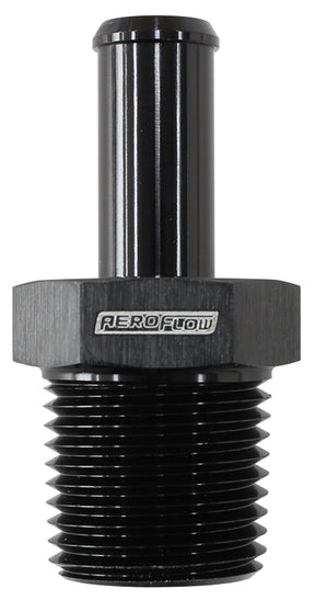 Male 3/8" NPT To -10 100/450 Series Braided Hose AN Size AF841-06-10ANBLK - Aeroflow