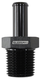 Male 1/2" NPT To -8 100/450 Series Braided Hose AN Size AF841-08-08ANBLK - Aeroflow