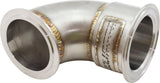 GM LS V-Band Straight Mount Adapter Turbo Manifold V-Band AF8410-2005 - Aeroflow