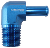 90 Deg 3/8" NPT To -6 100/450 Series Braided Hose AN Size AF842-06-06AN - Aeroflow