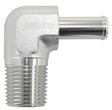90 Deg 1/2" NPT To -8 100/450 Series Braided Hose AN Size AF842-08-08ANS - Aeroflow