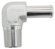 90 Deg 3/8" NPT To -8 100/450 Series Braided Hose AN Size AF842-08ANS - Aeroflow