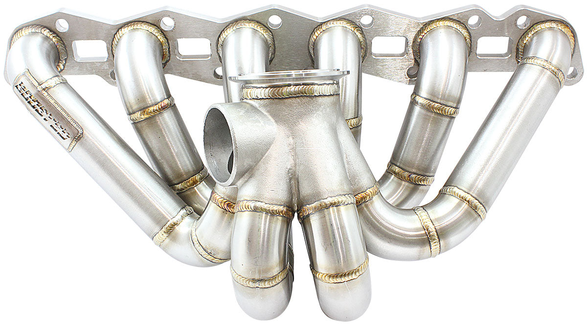 Nissan RB30 GT40 V-Band S/S Manifold Turbo High 50mm AF8427-6000 - Aeroflow