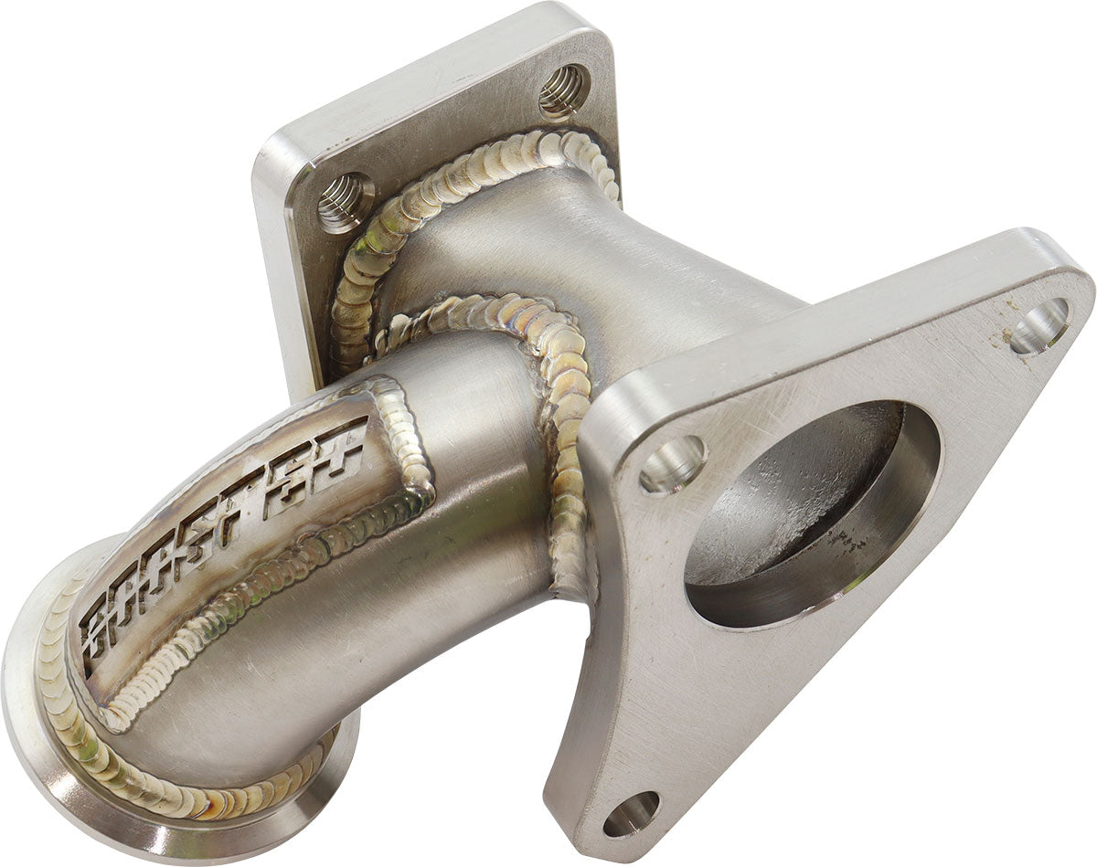 Subaru EJ25 Twist Mount S/S Turbo Adapter T3 Single 45mm EJ20 AF8445-1200 - Aeroflow