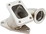 Subaru EJ25 Twist Mount S/S Turbo Adapter T3 Single 45mm EJ20 AF8445-1200 - Aeroflow