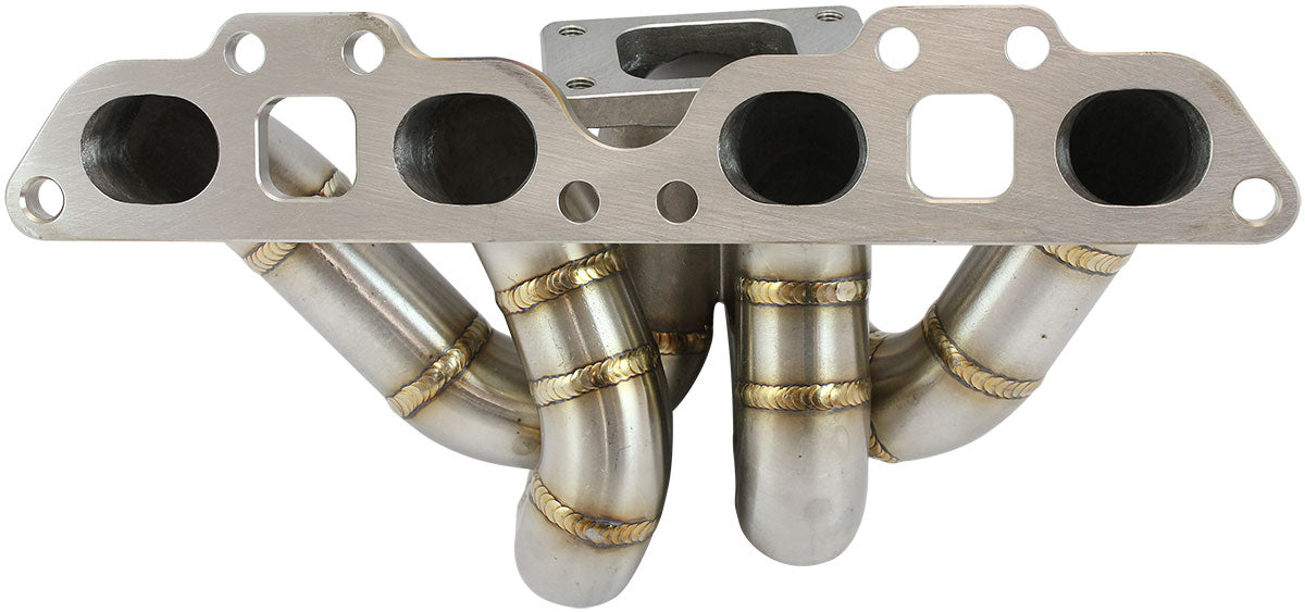 Nissan SR20 T3 Turbo Manifold S/S High Mount 45mm Wastegate AF8445-7000 - Aeroflow
