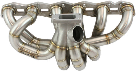 Nissan RB30 T3 Turbo Manifold S/S Turbo High Mount 50mm AF8447-6000 - Aeroflow