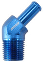 45 Deg 1/2" NPT To -8 100/450 Series Braided Hose AN Size AF845-08-08AN - Aeroflow