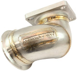 GM LS S/S T4 Twist Mount Adapt V-Band To T4 Turbo Manifold AF8470-2000 - Aeroflow
