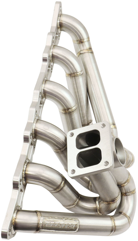 Nissan RB25 RB26 T4 Turbo S/S Manifold High Mount GT40 50mm AF8477-4000 - Aeroflow