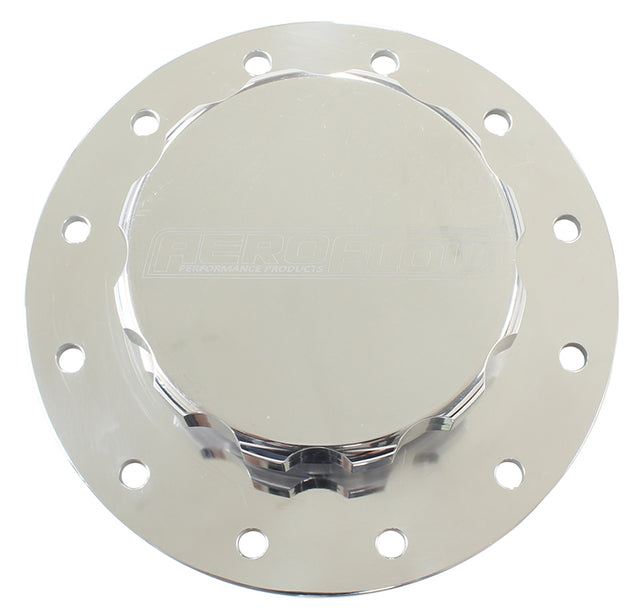 Billet Alloy Fuel Cell Screw On Cap Polished Gaskets Bolts AF85-2002 - Aeroflow