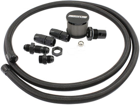 Fuel Cell Breather Kit Setup Loop Roll Over -8AN Vent Valve AF85-2020 - Aeroflow