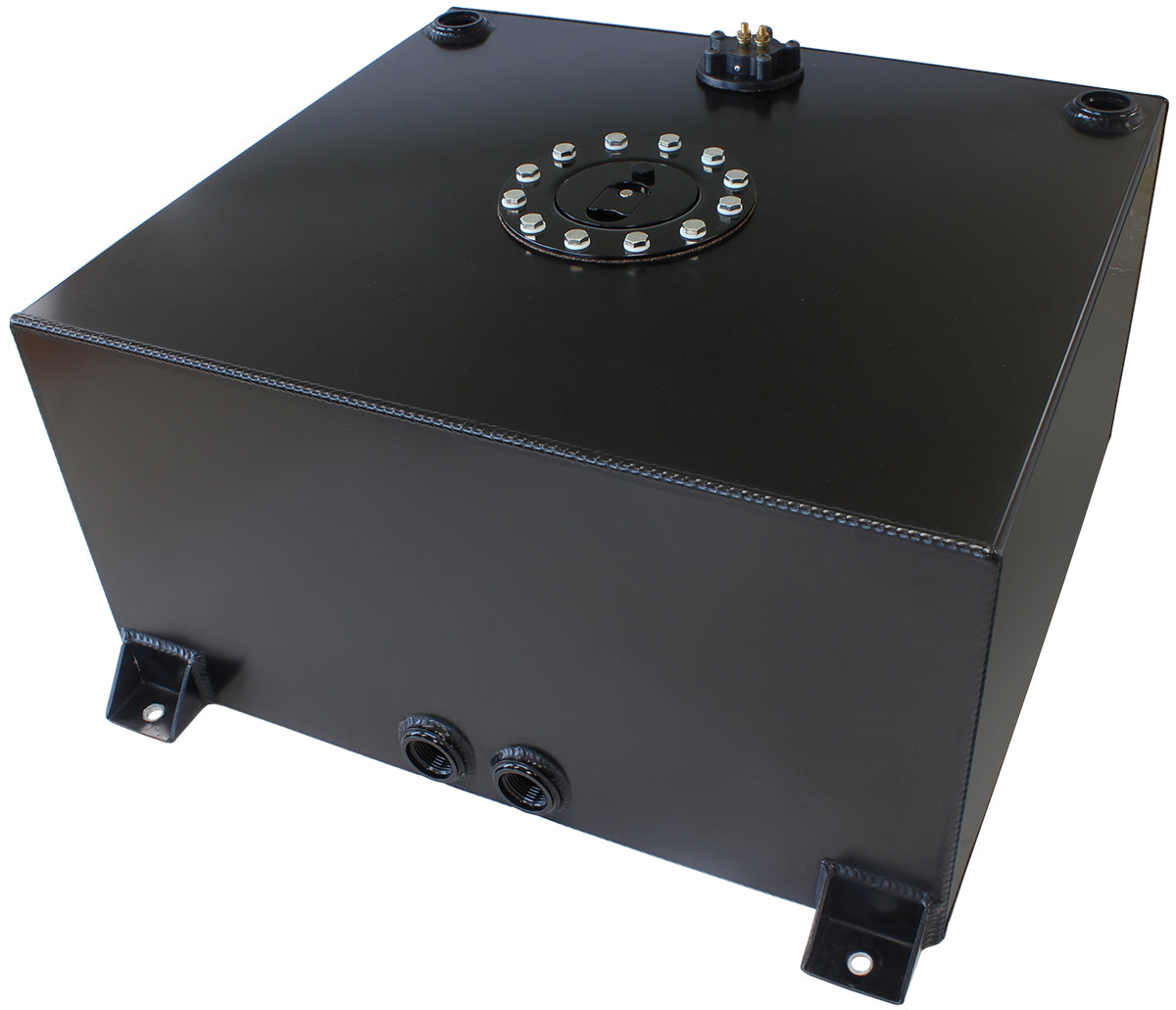 Alloy Fuel Cell 57 Litre 15 Us Gallons With Flat/Send AF85-2151ASBLK - Aeroflow