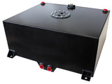 Black Alloy Fuel Cell 75 Litre 20 Us Gallons With Cavity/Send AF85-2200ASBLK - Aeroflow