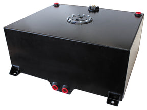 Black Alloy Fuel Cell 75 Litre 20 Us Gallons With Cavity/Send AF85-2200ASBLK - Aeroflow