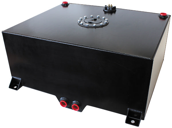 Alloy Fuel Cell 95 Litre 25 Us Gallons With Cavity/Send AF85-2250ASBLK - Aeroflow