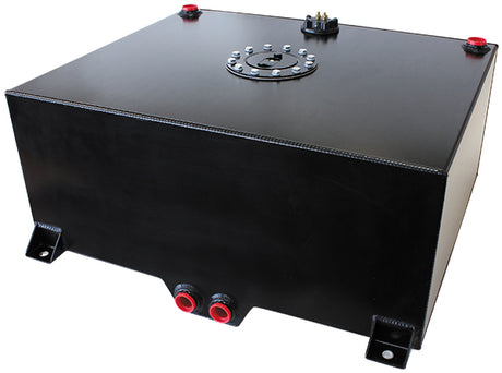Alloy Fuel Cell 95 Litre 25 Us Gallons With Cavity/Send AF85-2250ASBLK - Aeroflow