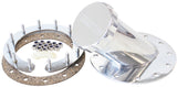 45 Deg 2-1/2" x 5" Remote Fillsuits All Af Cells Polished AF85-3000 - Aeroflow