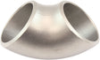 1-5/8" Stainless 90 Deg 1.0D Radius Bend Turbo Manifold Exhaust Pipe Steam Steel AF8503-1875S AF8503-1875SS - Aeroflow