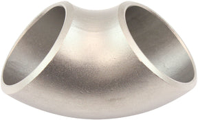 1-5/8" Stainless 90 Deg 1.0D Radius Bend Turbo Manifold Exhaust Pipe Steam Steel AF8503-1875S AF8503-1875SS - Aeroflow