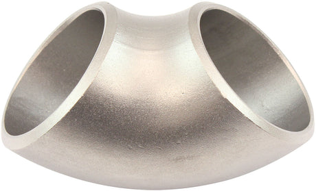 1-5/8" Stainless 90 Deg 1.0D Radius Bend Turbo Manifold Exhaust Pipe Steam Steel AF8503-1875S AF8503-1875SS - Aeroflow