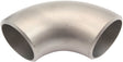 1-5/8" Stainless 90 Deg 1.5D Radius Bend Turbo Manifold Exhaust Pipe Steam Steel AF8513-1875S AF8513-1875SS - Aeroflow