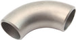 1-3/8" Stainless 90 Deg 2.0D Radius Bend Turbo Manifold Exhaust Pipe Steam Steel AF8523-1625S AF8523-1625SS - Aeroflow
