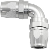 90 Deg -20AN To -20AN Cutter Full Flow Double Hose Ends AF853-20-20S - Aeroflow