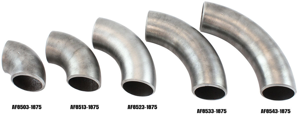 1-5/8" Steam Pipe 90 Deg 2.5D Radius Bend Turbo Manifold Exh AF8533-1875 - Aeroflow