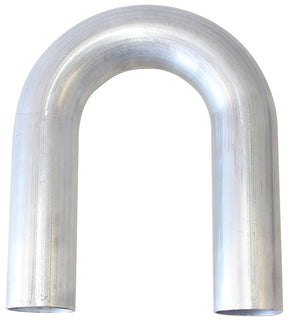 Aluminium Mandrel 180 Deg 2.0" O.D 50mm Wall 1.63mm 140mm AF8606-200 - Aeroflow