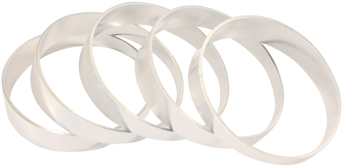 Alloy Pie Cuts 5pc Makes 45 Deg Bend 1D Tight Radius 4.00" O.D AF8689-400 - Aeroflow
