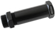 -6ORB Through Frame Fitting 2-3/8" Length Throug Rails Etc AF877-06BLK - Aeroflow