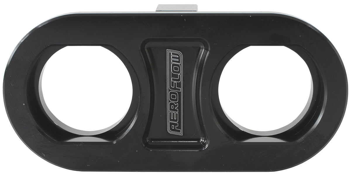 Billet Bulkhead 2 Port Universal, Buy AN Sizes Seperately AF88-2006BLK - Aeroflow