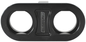 Billet Bulkhead 2 Port Universal, Buy AN Sizes Seperately AF88-2006BLK - Aeroflow