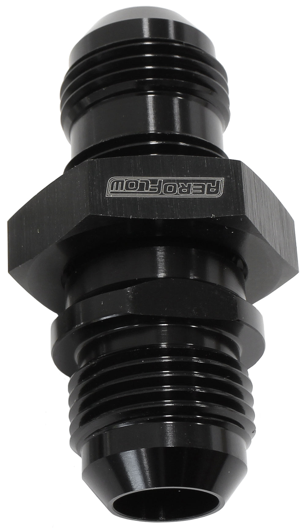 Billet Bulkhead Inserts -8AN Sold Seperatley Black AF88-2008BLK - Aeroflow