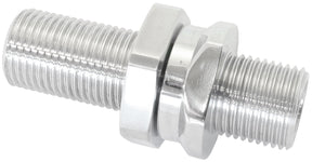 Billet Bulkhead Inserts #6 Ac Fitting Both Sides Polished AF88-2010 - Aeroflow