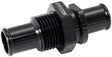 Billet Bulkhead Inserts 5/8" Barb Fitting Both Side Black AF88-2015BLK - Aeroflow