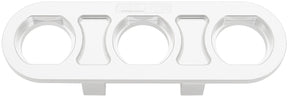 Billet Bulkhead Plate 3 Port Modular Universal Polished AN Ac AF88-2020 - Aeroflow