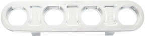 Billet Bulkhead Plate 4 Port Modular Universal Polished AN Ac AF88-2021 - Aeroflow