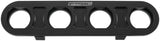 Billet Bulkhead Plate 4 Port Modular Universal Black AN Ac AF88-2021BLK - Aeroflow