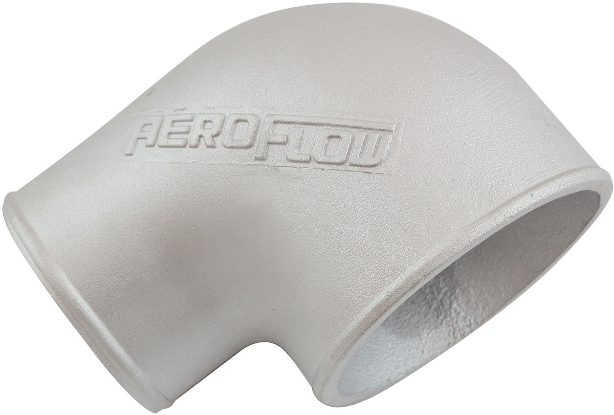 3" To 2.5" 90 Deg Turbo Elbowtight Radius Cast Aluminium AF8803-300-250 - Aeroflow