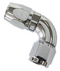 Elite 90 Deg -8AN Hose End Elite Show Quality Full Flow AF883-08 - Aeroflow