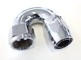 Elite 180 Deg -16AN Hose End Elite Show Quality Full Flow AF886-16 - Aeroflow