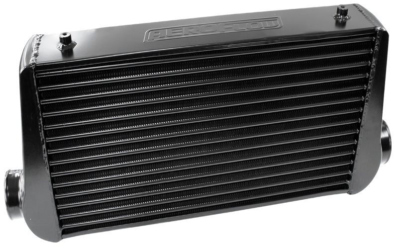 Street Series Intercooler 450 x 300 x 76mm 3" Black AF90-1001BLK - Aeroflow